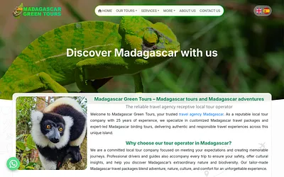 madagascar-green-tours.com snapshot
