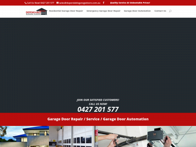dependablegaragedoors.com.au snapshot
