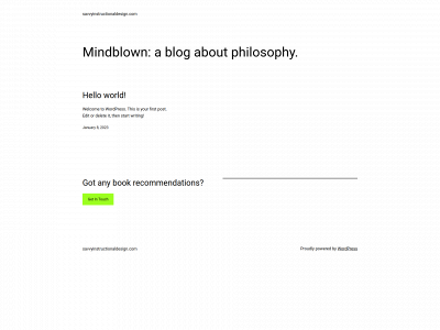 savvyinstructionaldesign.com snapshot
