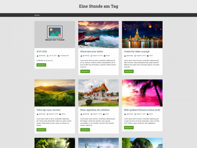 einestundeamtag.org snapshot