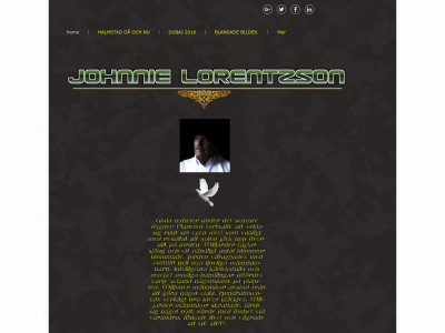 johnnie-lorentzson.se snapshot