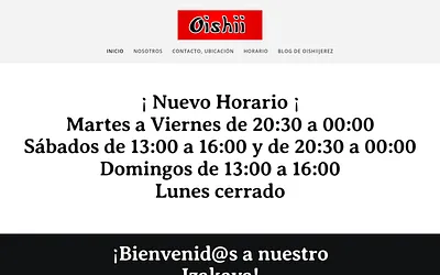 oishiijerez.com snapshot