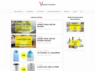 veranda-interiors.com snapshot