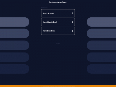 kentonehward.com snapshot