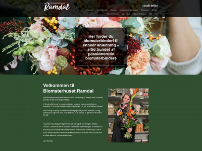 blomsterhusetramdal.dk snapshot