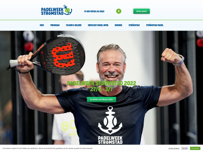 padelweekstromstad.se snapshot