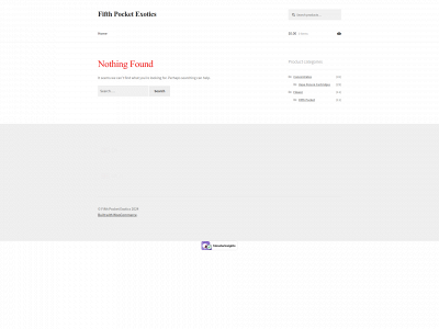 shopfifthpocketexotics.com snapshot