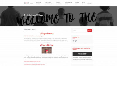 alittlelovevillage.org snapshot