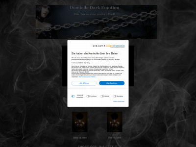 domicile-dark-emotion.de snapshot