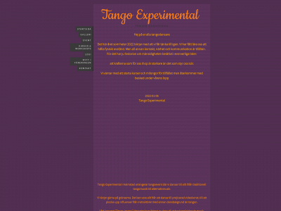 tangoexperimental.com snapshot