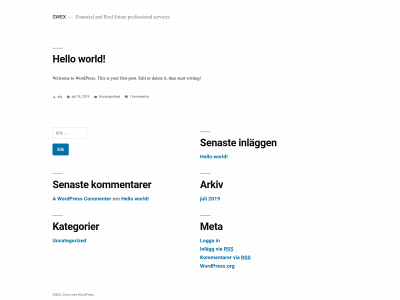 swedishexpress.se snapshot
