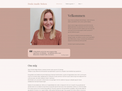 amaliemolzen.dk snapshot