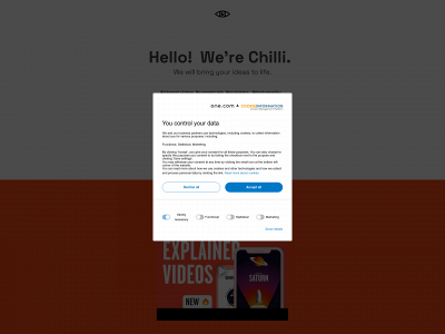 chillistudio.one snapshot