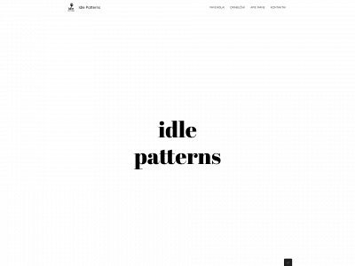 idlepatterns.lt snapshot