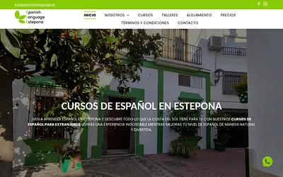 www.spanishlanguage.es snapshot