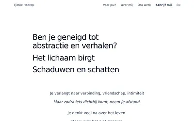 tjitskeholtrop.nl snapshot