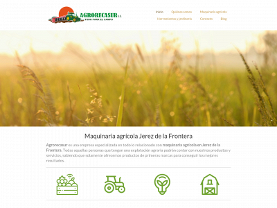 agrorecasur.net snapshot
