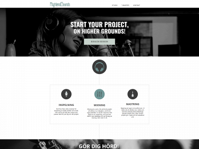 highlandsounds.se snapshot