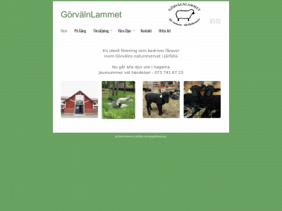 gorvalnlammet.se snapshot