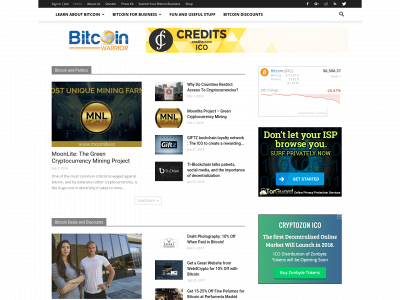 bitcoinwarrior.net snapshot