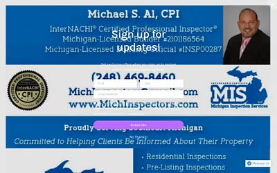 www.michinspectors.com snapshot