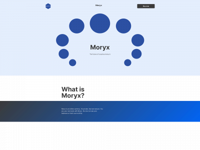 moryxtoken.com snapshot