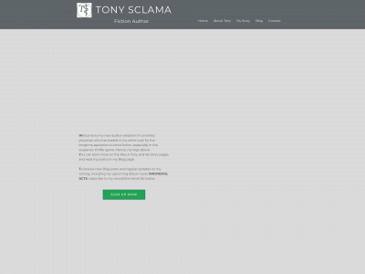 tonysclama.com snapshot