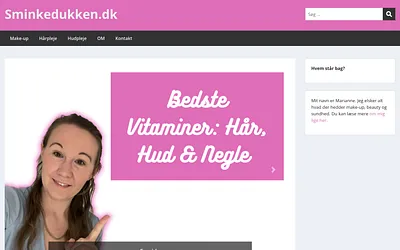 sminkedukken.dk snapshot