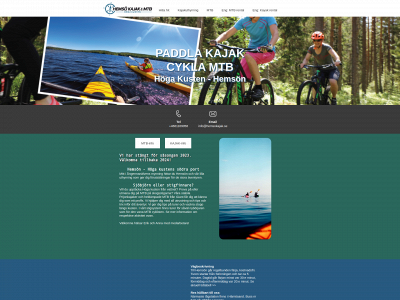 hemsokajak.se snapshot