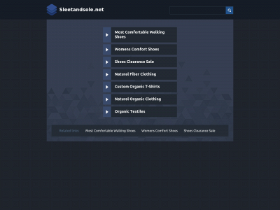 sleetandsole.net snapshot