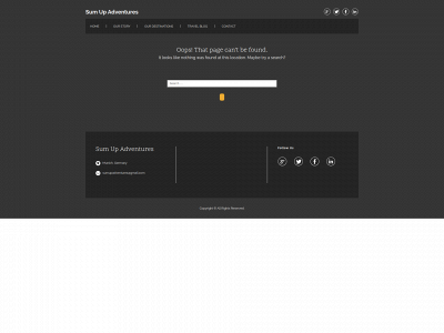 sumupadventures.com snapshot