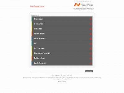 tvcclean.com snapshot