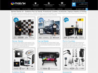 standbanner.co.uk snapshot
