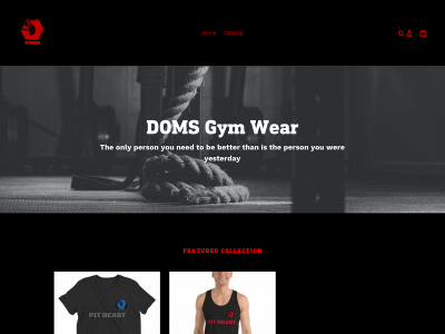 domsgymwear.co.uk snapshot