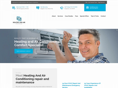 www.sanfranciscoheatingandairconditioning.com snapshot