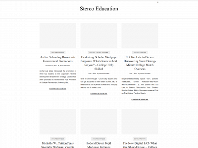 stercoeducation.com snapshot