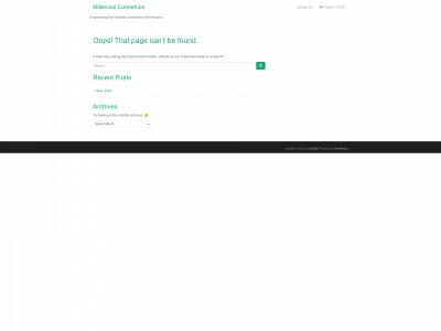 millennialconnexion.com snapshot