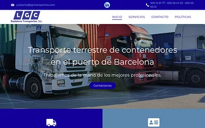 www.lgctransportes.es snapshot