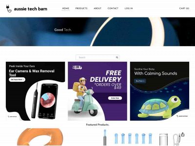 www.aussietechbarn.com snapshot