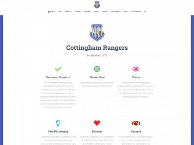 cottinghamrangers.co.uk snapshot