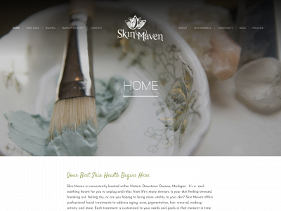skinmaven.net snapshot