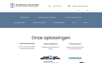 jw-medicalsolutions.be snapshot