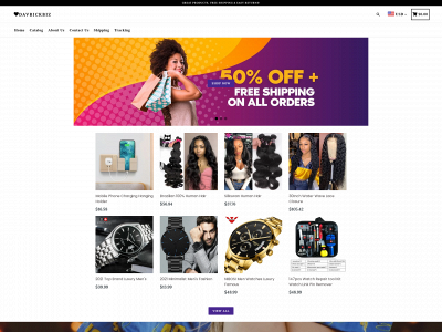 davrickbiz.com snapshot