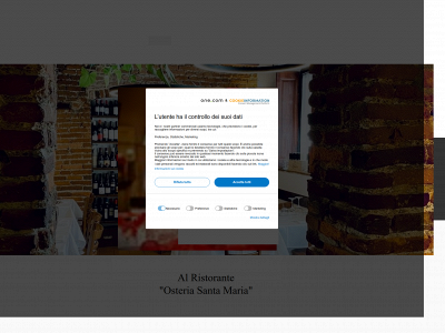 osteriasantamaria.it snapshot