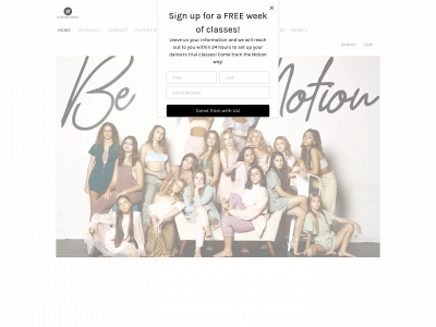 www.notiondanceco.com snapshot