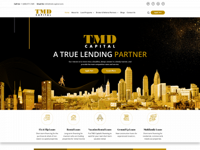 tmd-capital.com snapshot