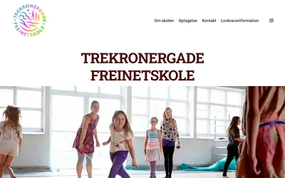 trekronergadefreinetskole.dk snapshot