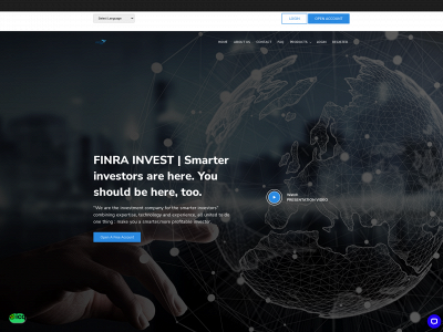 finrainvest.com snapshot