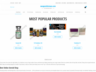 weaponsformass.com snapshot