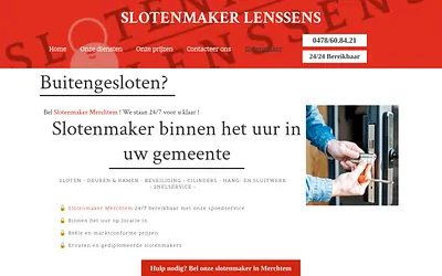 slotenmakerlenssens.be snapshot